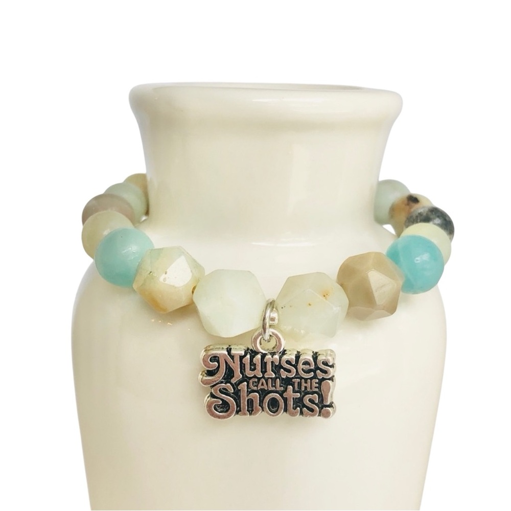 Nurse's Call the Shots Beaded Bracelet